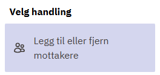 Legg til leverandør i pågående undersøkelse