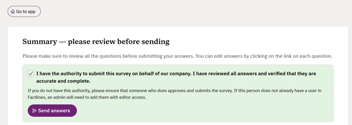 Resubmit answers