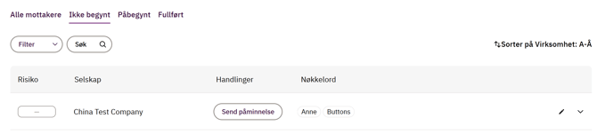 Send enkel påminnelse